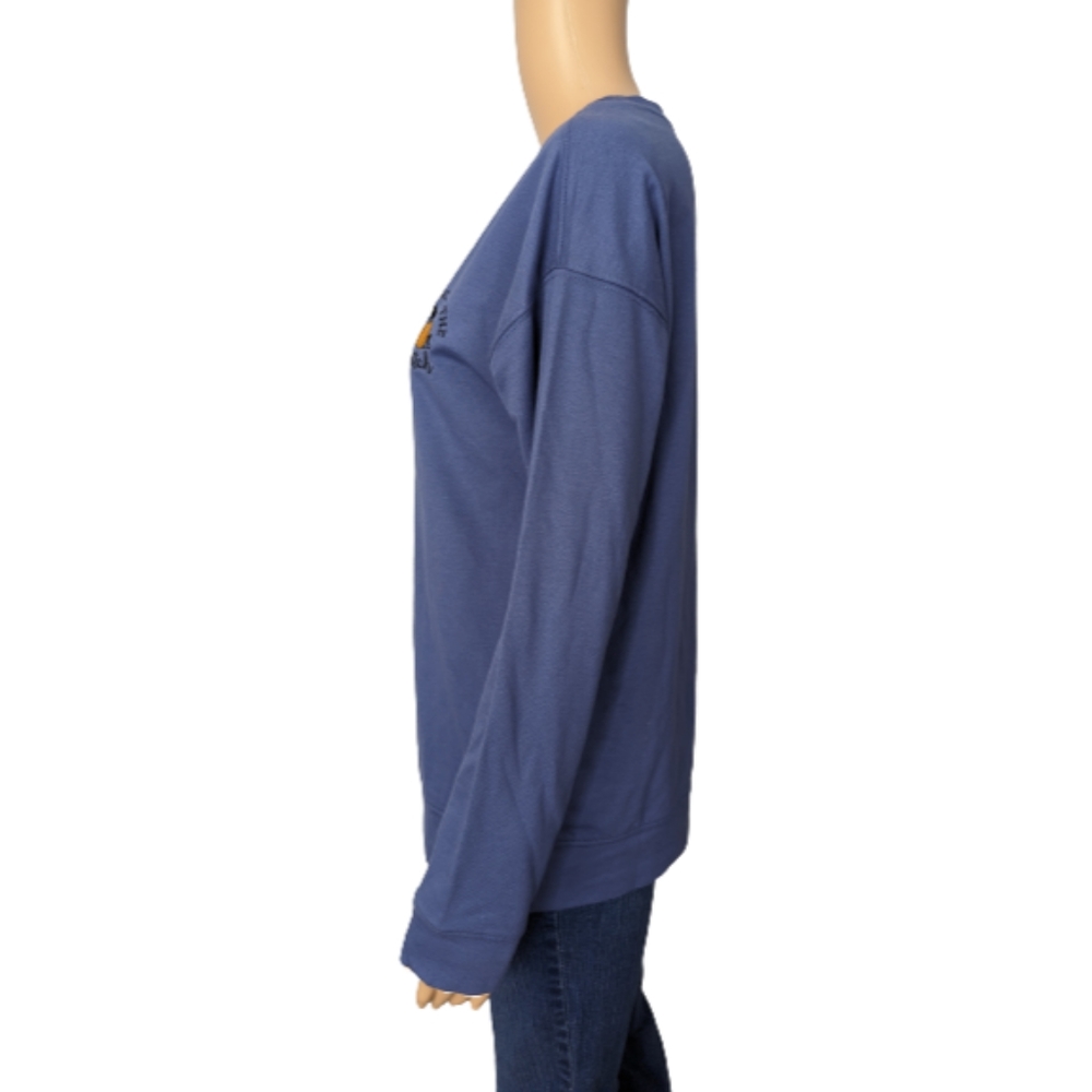 Pumpkins & Potions Blue Meet Me at the Patch Sweatshirt S - Picture 5 of 8